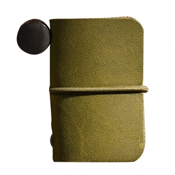 Ultra-small Leather Handbook Notebook Unlined Hand