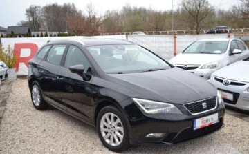 Seat Leon III ST 1.6 TDI CR 105KM 2015 Seat Leon Bezwypadkowy - DSG - Niski przebieg - Super Stan - 1 wlasciciel, zdjęcie 8