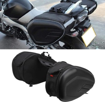 ЖЕСТКИЕ РЕГУЛИРУЕМЫЕ СУМКИ ДЛЯ МОТОЦИКЛА 36-58 ЛИТРОВ УГЛЕРОД С КРЫШКОЙ