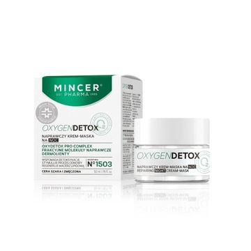 Mincer Pharma Oxygen Detox naprawczy krem-maska na noc No.1503 50ml P1
