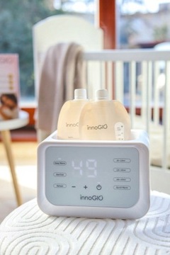 Стерилизатор-подогреватель бутылочек InnoGIO GIOwarm Fast Duo GIO-375