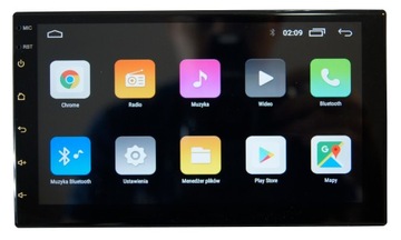 Radio samochodowe dotykowe z RDS 7cali 2/32GB Android PL GPS USB Wi-Fi