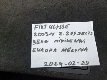 FIAT ULISEE 2002 ŘÍZENÍ / MODUL CENTRÁLNÍHO ZÁMKU