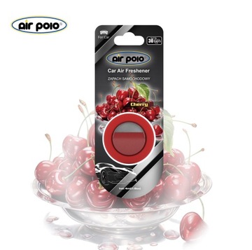 Air polo car scents zapach do samochodu odświeżacz 4 ml- CHERRY