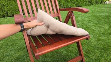 Двухстороннее стеганое кресло для подушки кресла и табуретка 40x40 см. 4 ПК