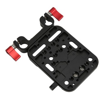 V Mount Lock Płyta baterii Zasilacz Rozdzielacz