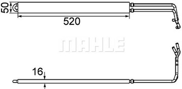 МАСЛЯНЫЙ ОХЛАДИТЕЛЬ CLC 103 000P MAHLE