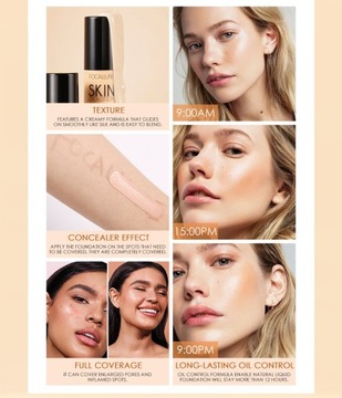 FOCALLURE Профессиональная жидкая тональная основа для лица