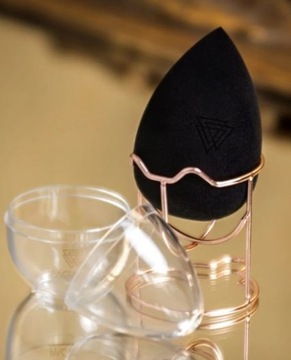 ПРОФЕССИОНАЛЬНЫЕ КИСТИ ДЛЯ МАКИЯЖА ГУБКА БЛЕНДЕР ПОДАРОЧНЫЙ НАБОР ЖЕНСКИЙ РОЖДЕСТВЕНСКИЙ