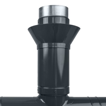 Вентиляционный камин. 100 станций вагон антрацит