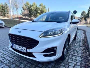 Ford Kuga III SUV 2.0 EcoBlue MHEV 150KM 2020 Ford Kuga ST-LineAlcantaraVirtualny ZegarFull LedIdealny Stan. 2.0