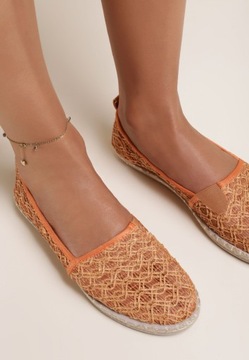 Renee Brązowe Espadryle damskie 36