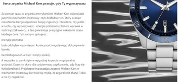 Michael Kors zegarek męski MK8815 Layton