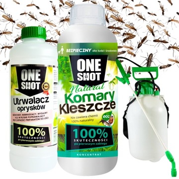 OPRYSK ŚRODEK NA KOMARY KLESZCZE 34L KONCENTRAT 1L