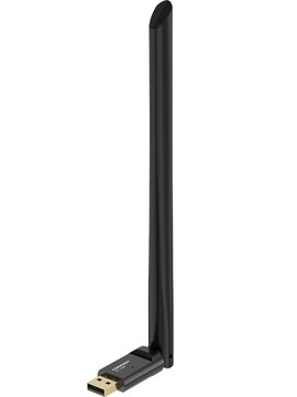 AC650 ADAPTER KARTA SIECIOWA WiFi Wi-Fi ANTENA USB DUALBAND 650Mbps 5GHz