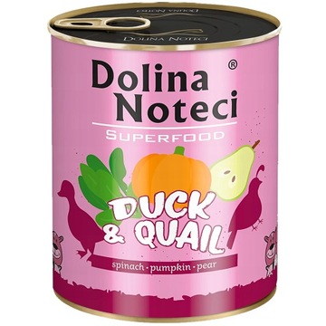 Dolina Noteci SuperFood dla psa kaczka 800g