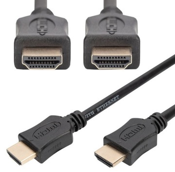 Kabel przewód HDMI 2m 3D 4K FULL HD DIGITUS