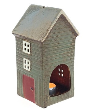 Керамический дом фонарей свеча