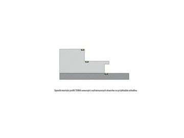 PROFIL ALUMINIOWY TERRA ANODOWANY 1M DO TAŚM LED