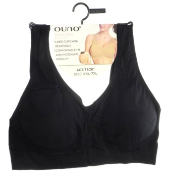 СПОРТИВНЫЙ ТОП ЖЕНСКИЙ черный 8XL/9XL