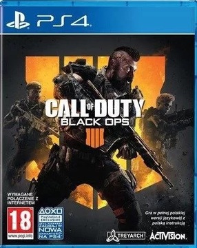 CALL OF DUTY BLACK OPS 4 IIII PL - nowa, folia!