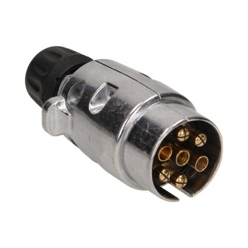 wtyczka przyczepy alu 7 pinów 12V 24V OR-AE-1385