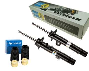 BILSTEIN 2x AMORTYZATORY + OSŁONY I ODBOJE BMW 1 E87 E82 3 E90 E91 przód