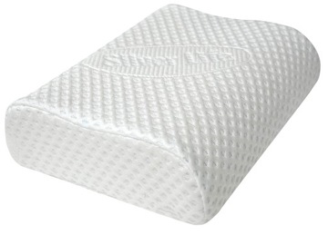 Poduszka turystyczna POLA Silver komfort 30x25 visco Memory Foam podróżna