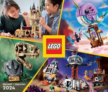 LEGO KATALOG Styczeń - Czerwiec 2024 +BILET LEGOLAND -NATYCHMIASTOWA WYS24h