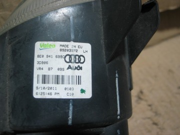 Лампа галогенная левая Audi A4 B7 8E0941699C