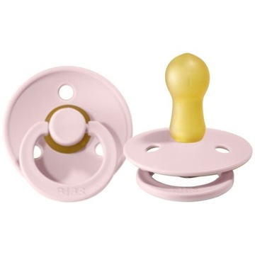 BIBS S Smoczek Uspokajający 0-6M+ kauczuk Hevea 1szt. BLOSSOM