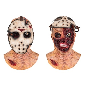 A/Lateksowa maska Halloweenowa 2szt.