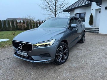 Volvo XC60 II Crossover D4 190KM 2019 Volvo XC 60 AC 2 strefy Nawigacja Czujniki Tempomat Alu 20 2.0 Diesel