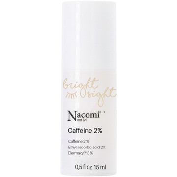 Nacomi Next Level Serum rozświetlające pod oczy Caffeine 2 % 15 ml