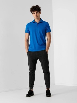 KOSZULKA MĘSKA 4F T-SHIRT POLO BAWEŁNA SS23M038