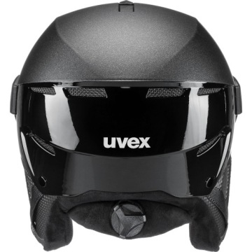 Шлем Uvex Instinct Visor Pro V черный, размер 59 - 61 см
