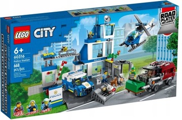 KLOCKI LEGO CITY 60316 POSTERUNEK POLICJI PREZENT
