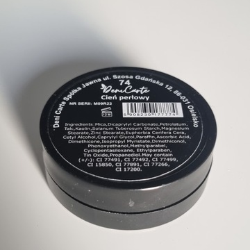 CIENIE CIEŃ DO POWIEK PERŁOWY JASNY RÓŻ POŁYSK POJEDYNCZY DO MAKIJAŻU OCZU