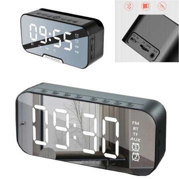 МОЛОДЕЖНЫЙ БУДИЛЬНИК РАДИО БУДИЛЬНИК С BLUETOOTH ДИНАМИКОМ