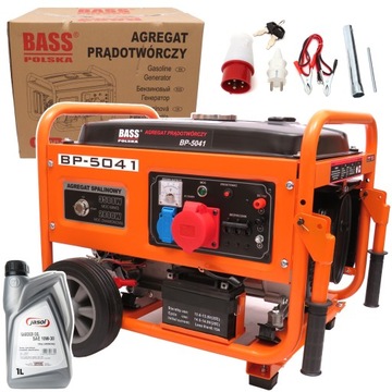 AGREGAT PRĄDOTWÓRCZY GENERATOR PRĄDU 3500W 230V / 400V
