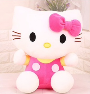HELLO KITTY maskotka pluszowa różowy kotek 20 cm