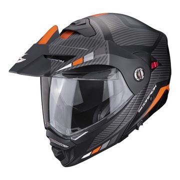 Kask szczękowy SCORPION ADX-2 CAMINO Orange r. S
