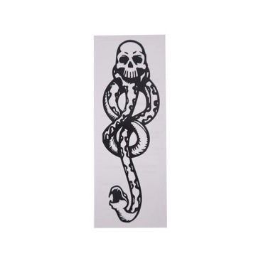 1/5PCS Death Eaters Dark Mark Make Up Tattoos Stickers Cosplay Accessories