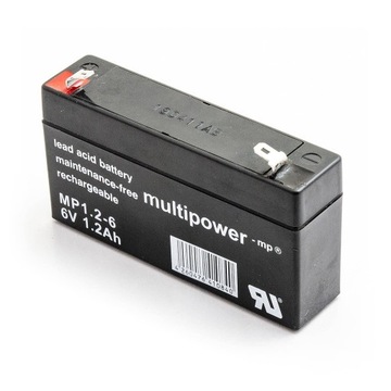 Akumulator Multipower MP1.2-6 6V 1,2Ah AGM Vds