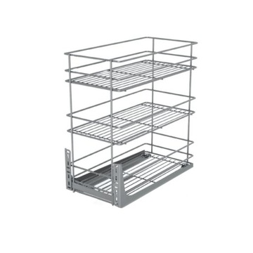 KOSZ CARGO 3 PÓŁKI DO SZAFKI 60 CM PEŁNY WYSUW