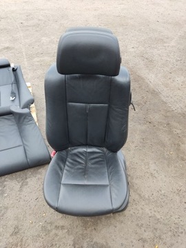 BMW E63 6 FACELIFT COUPE SEDADLA POHOVKA OHŘÍVAČ EVROPA ČERNÁ KŮŽE