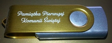 Флешка Twister 4 ГБ usb2.0 с печатью и логотипом 10x