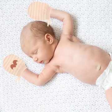 4 ПАРЫ ДЕТСКИХ ПЕРЧАТОК ХЛОПКОВЫЕ ПЕРЧАТКИ ДЛЯ НОВОРОЖДЕННЫХ ДЕВОЧЕК