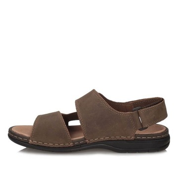 Komfortowe sandały męskie na rzep Rieker 25558-25