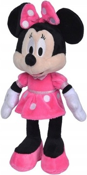 MASKOTKA PLUSZAK MYSZKA MINNIE 25 CM DISNEY SIMBA